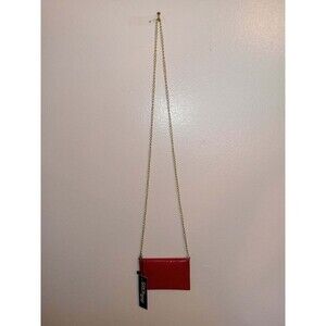 Ava + Kris Red Snake Crossbody Bag Purse Wallet Coin VEGAN LEATHER